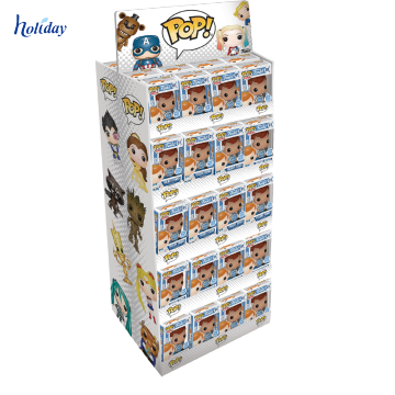 Fabrikfertigungspappe Funko Knall-Pappausstellungsstand